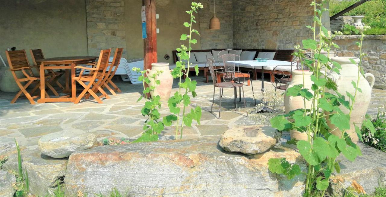 Agriturismo Sondrea Sinio Bagian luar foto