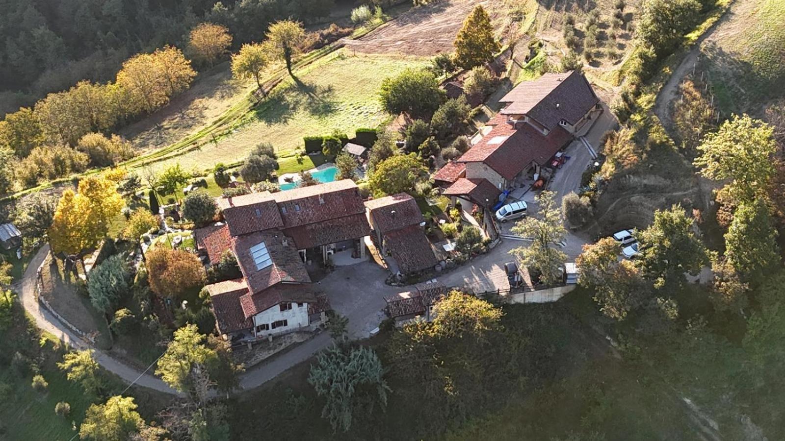 Agriturismo Sondrea Sinio Bagian luar foto