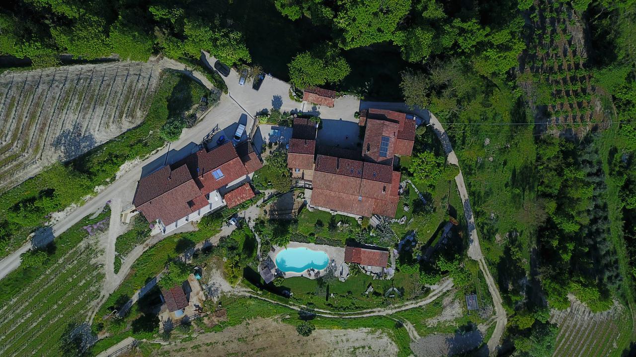 Agriturismo Sondrea Sinio Bagian luar foto
